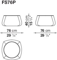 Размер FS76P