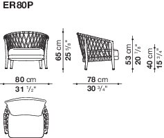 Размер ER80P