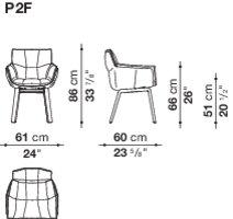 Размер P2F