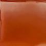 Coral red back-painted molten glass