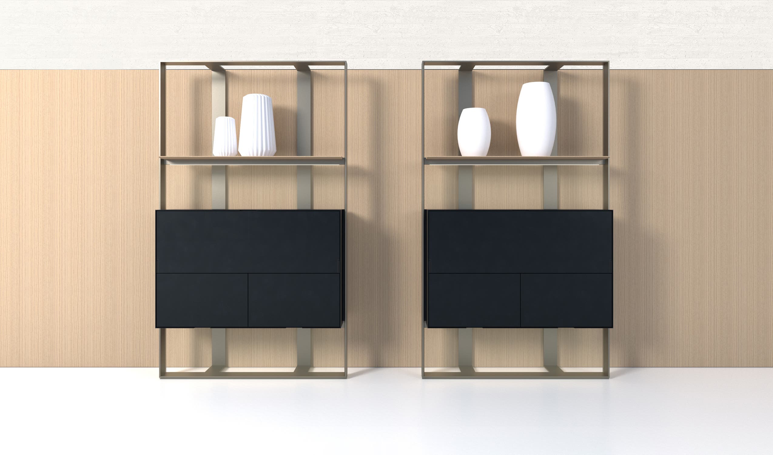 Flat.C Frame — итальянская мебель B&B Italia — Гостинные системы