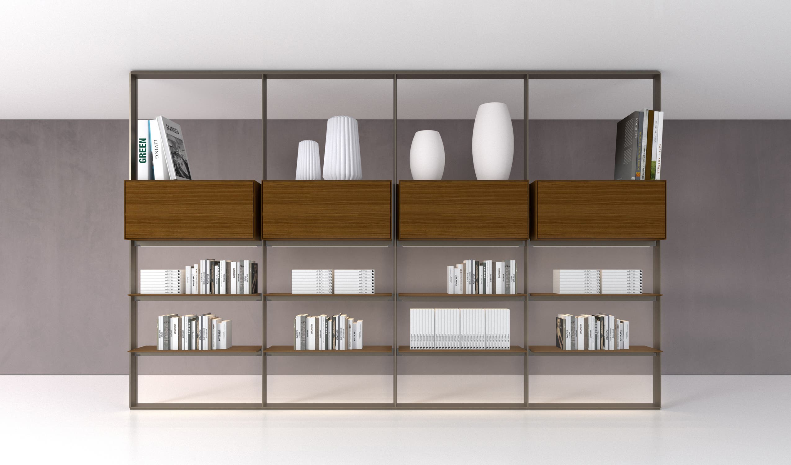 Flat.C Frame — итальянская мебель B&B Italia — Гостинные системы