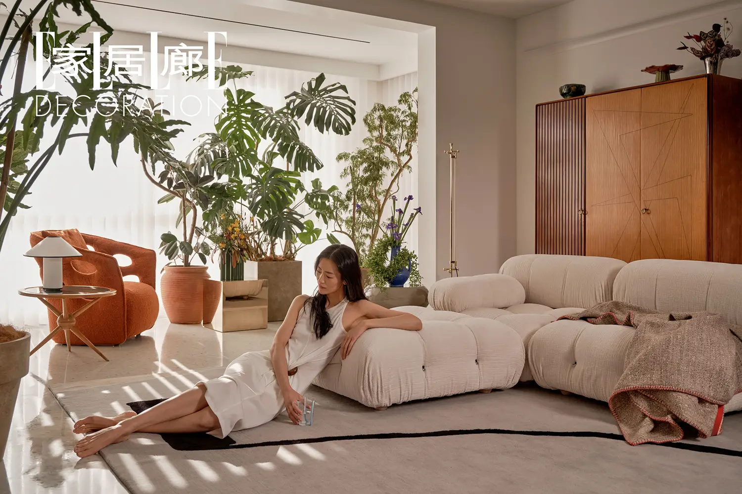 Лю Вэнь и B&B Italia: Икона Стиля в Интерьере Ее Новой Квартиры Итальянская мебель под заказ в Астане