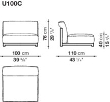 Размер U100C
