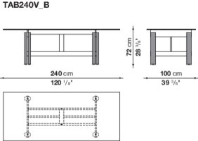 Размер TAB240V_B
