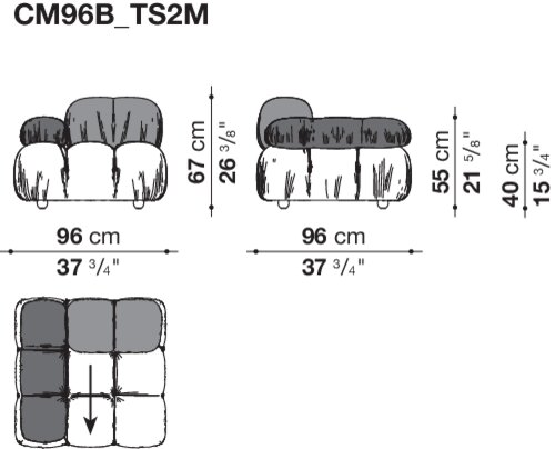 Размер CM96B_TS2M