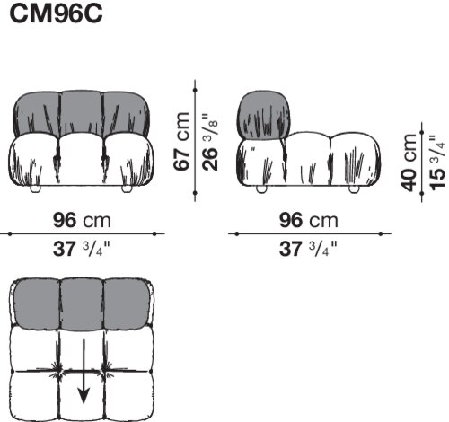 Размер CM96C