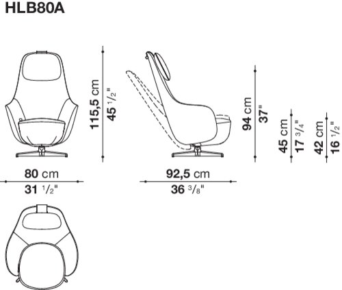 Размер HLB80A