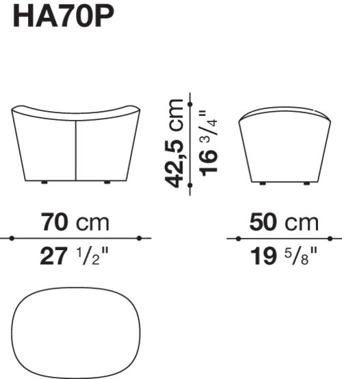 Размер HA70P