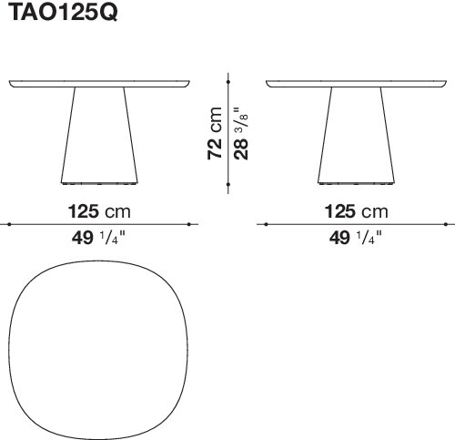 Размер TAO125QS
