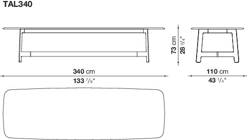 Размер TAL340