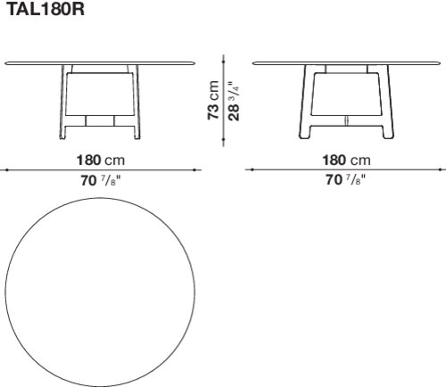 Размер TAL180R