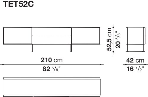 Размер TET52C