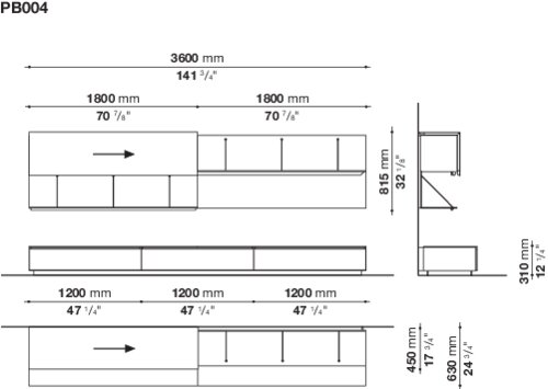 Размер PB004