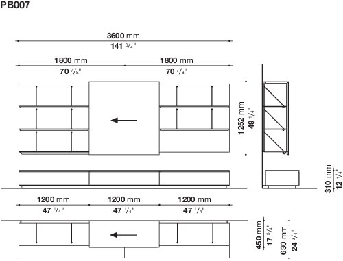 Размер PB007