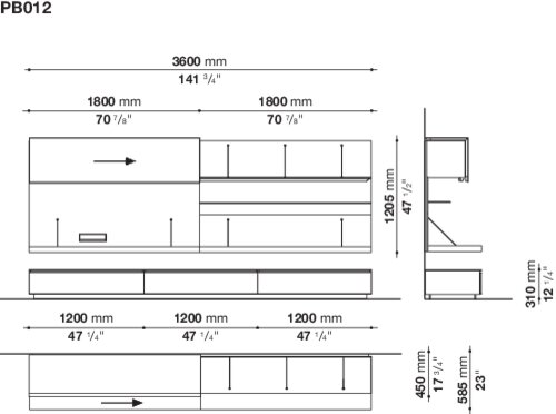 Размер PB012