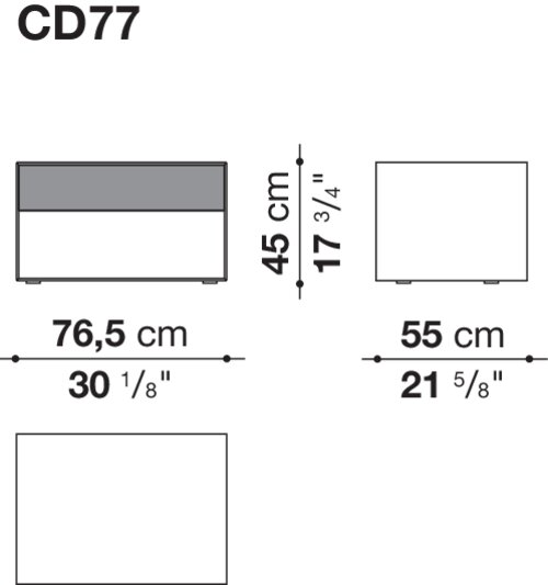Размер CD77S
