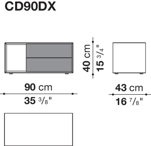Размер CD90DX