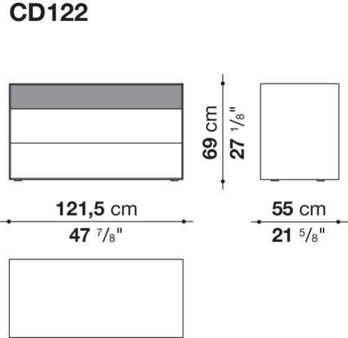Размер CD122S