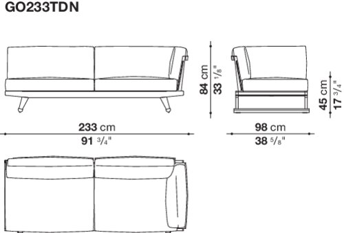 Размер GO233TDN