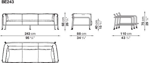 Размер BE243