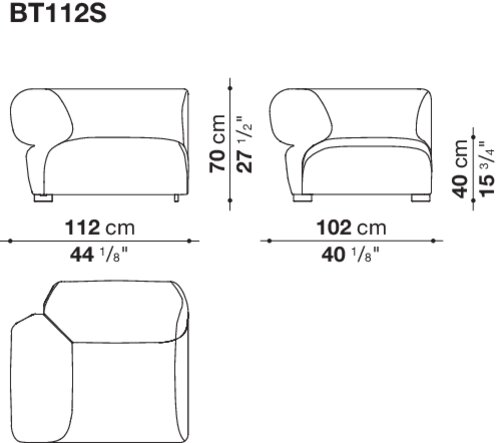Размер BT112S
