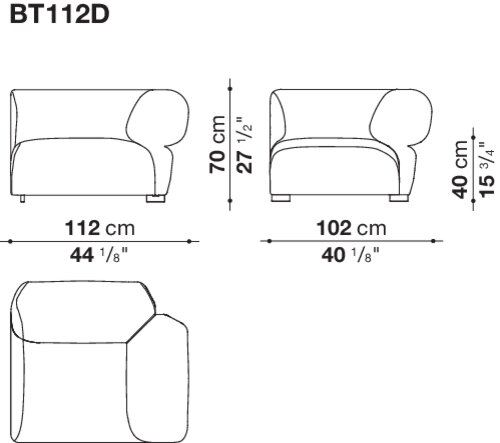 Размер BT112D