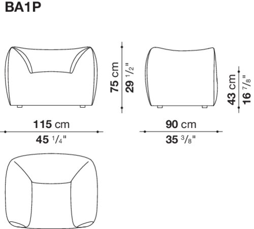Размер BA1P