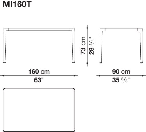 Размер MI160T