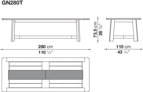 Размер GN280T