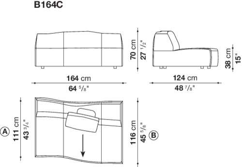 Размер B164C