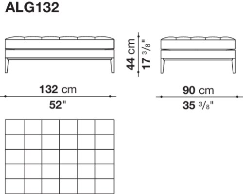 Размер ALG132
