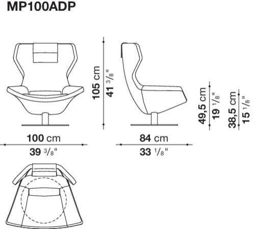 Размер MP100ADP