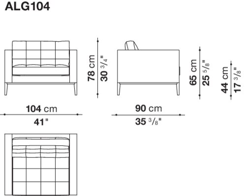 Размер ALG104