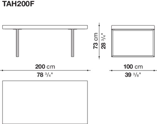 Размер TAH200F