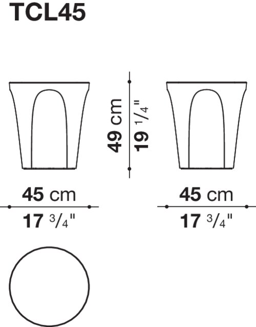 Размер TCL45