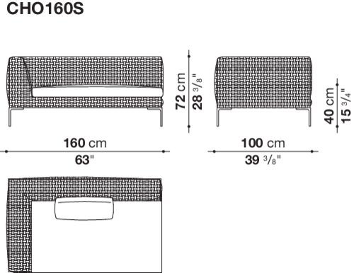 Размер CHO160S
