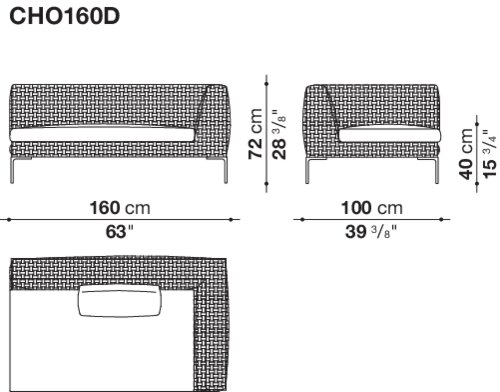 Размер CHO160D