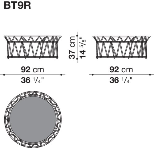 Размер BT9R