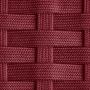 Bordeaux polypropylene interlacing