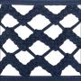 Night blu polypropylene interlacing