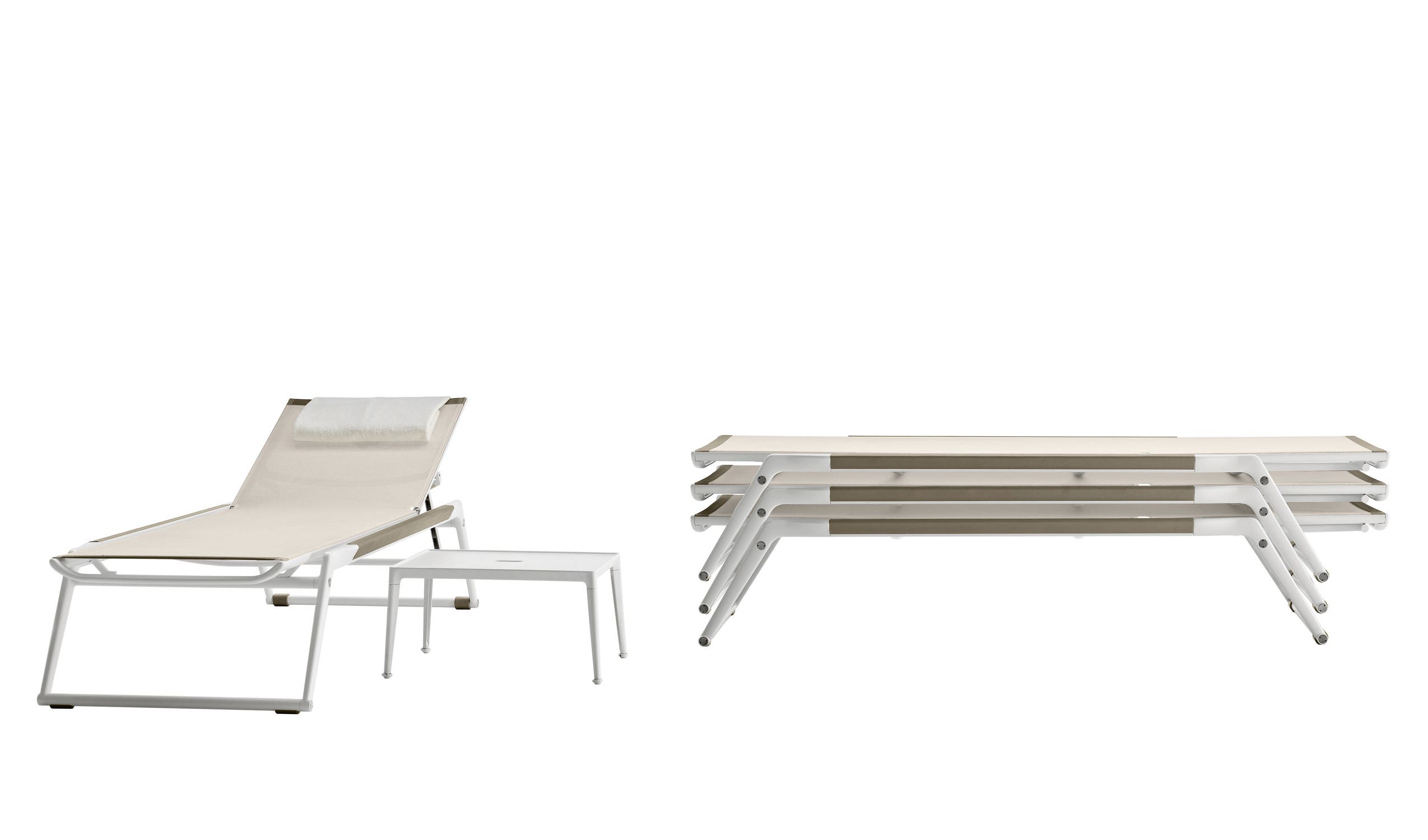 Mirto Outdoor — итальянская мебель B&B Italia — Шезлонги для улицы