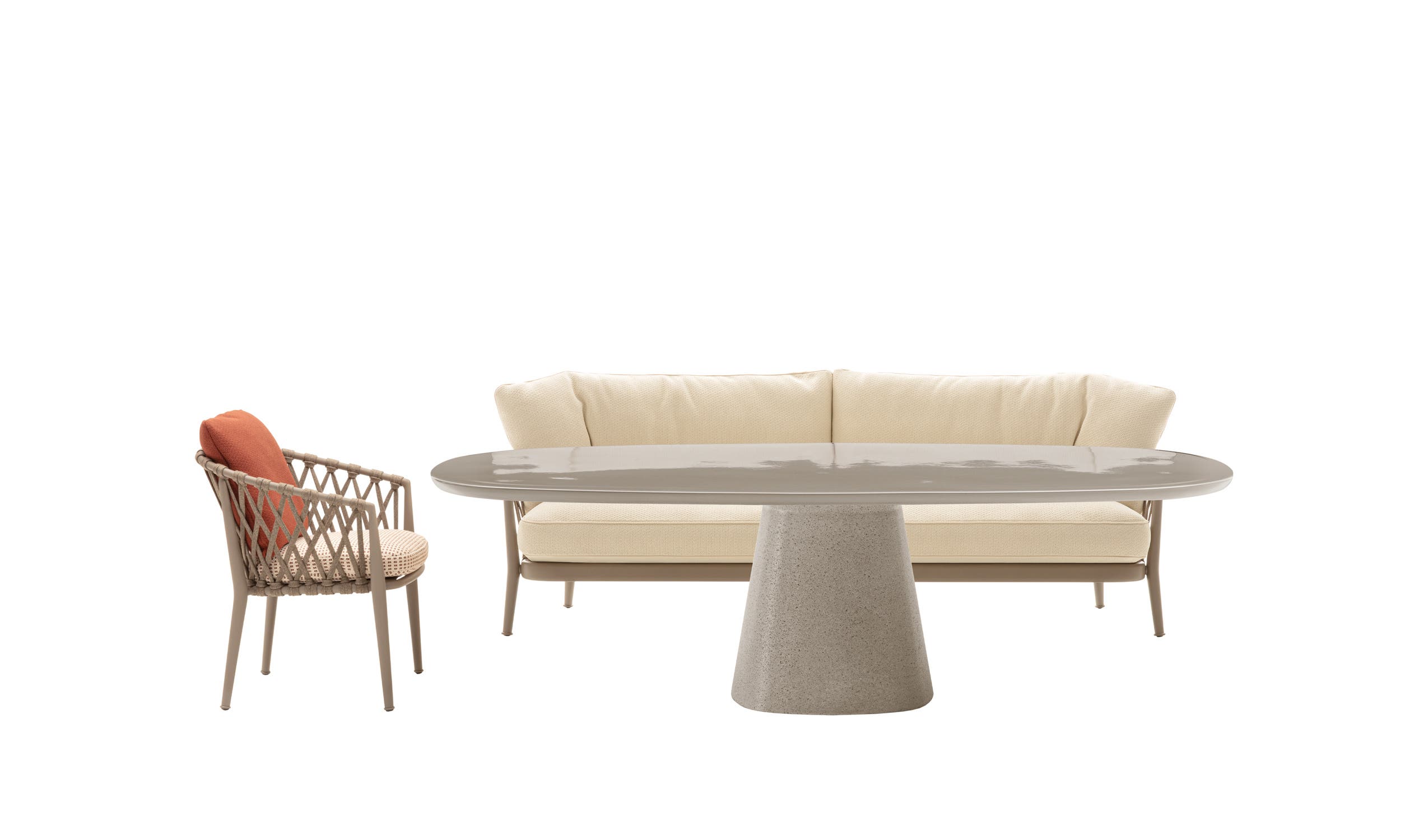 Allure O' Outdoor — итальянская мебель B&B Italia — Столы