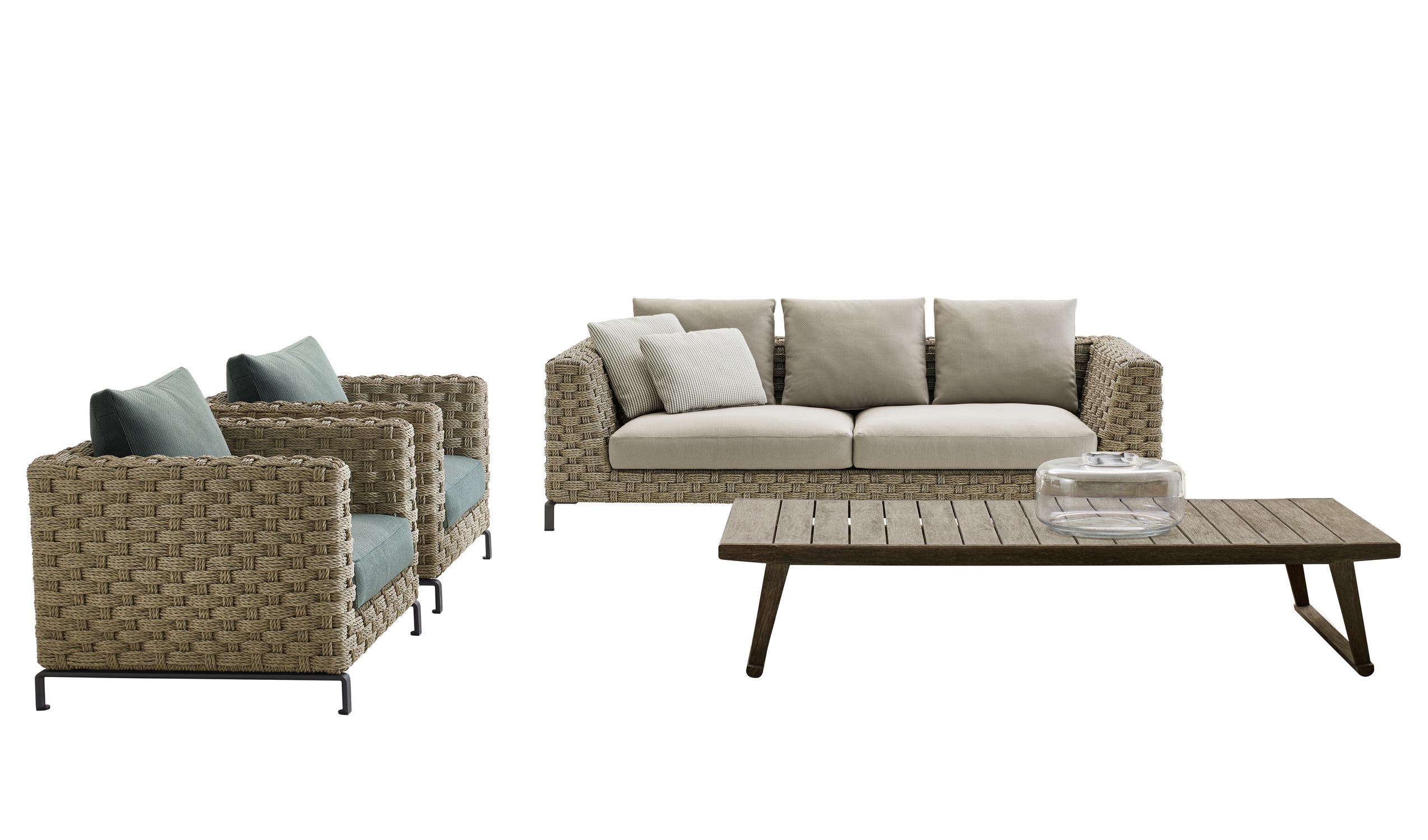 Ray Outdoor Natural — итальянская мебель B&B Italia — Диваны
