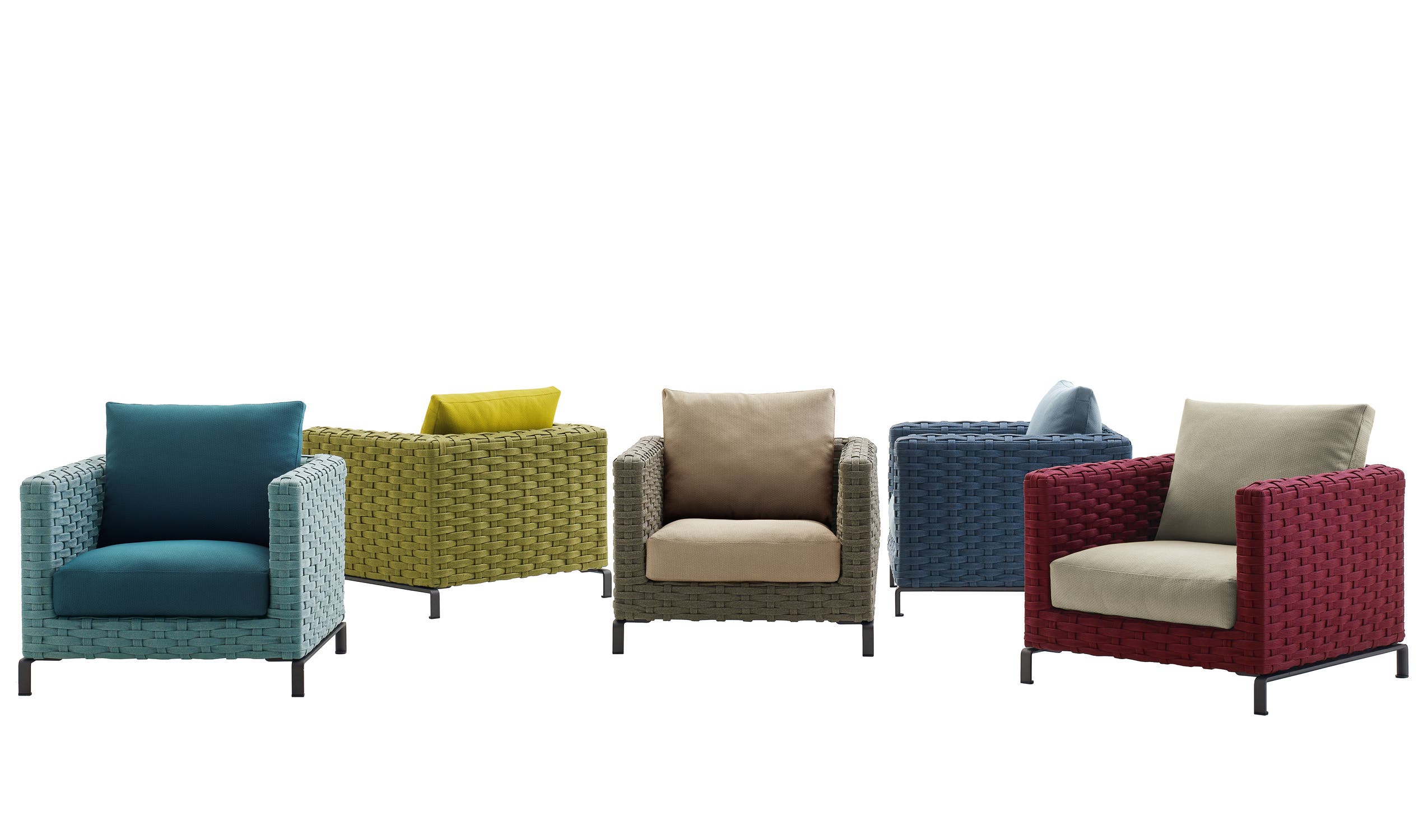 Ray Outdoor Fabric — итальянская мебель B&B Italia — Кресла