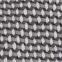Dark grey polypropylene interlacing
