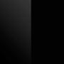 Black chromed frame (0178C) - Slate black painted top (01515)